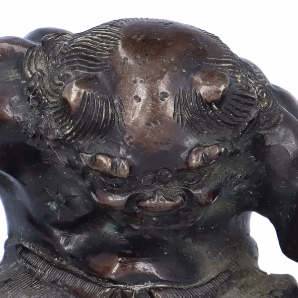 Meiji Okimono Bronze Figure of an Oni