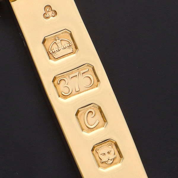 9ct Gold Ingot Pendant
