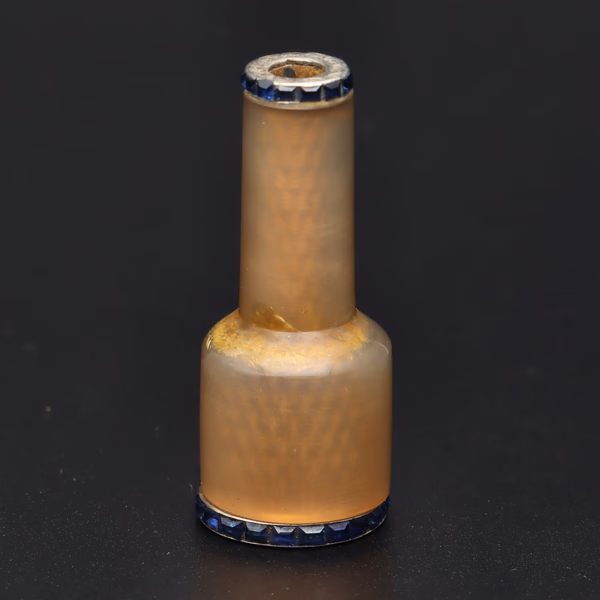 Art Deco 18ct White Gold and Sapphire Cartier Cheroot Holder