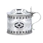 Victorian English Sterling Silver Mustard Pot