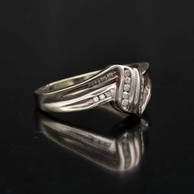 White Gold Diamond Ring