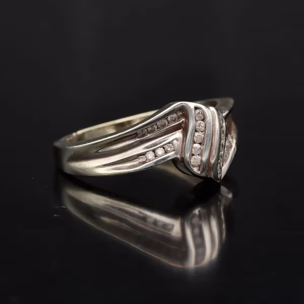 White Gold Diamond Ring