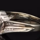 White Gold Diamond Ring