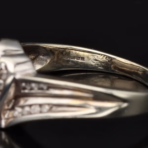 White Gold Diamond Ring