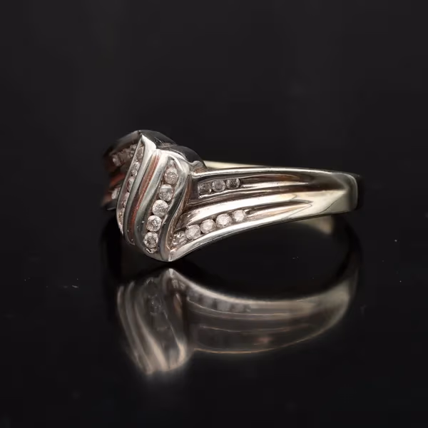 White Gold Diamond Ring