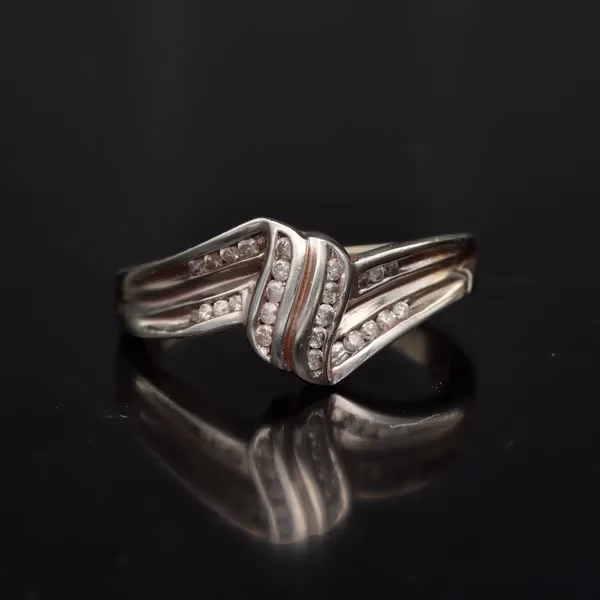 White Gold Diamond Ring