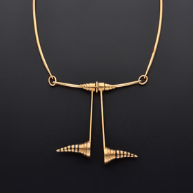 Modernist Enamel Necklace