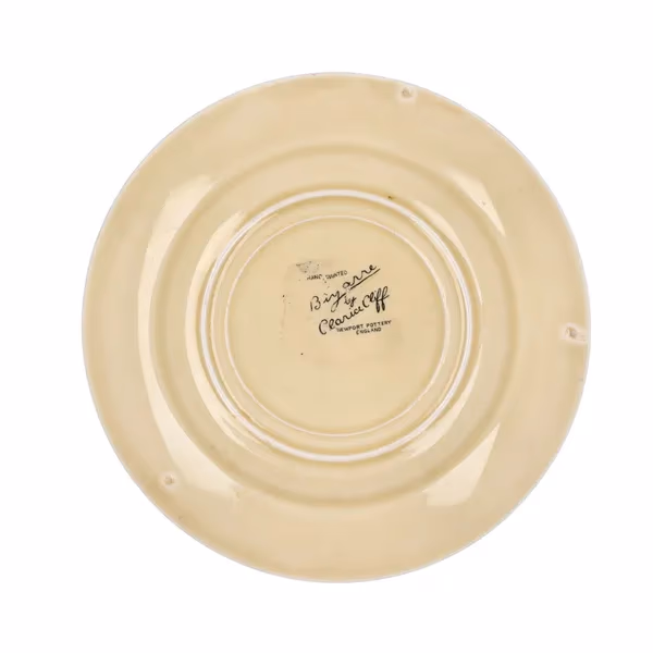 1930s Clarice Cliff Pastel Melon Bizarre Side Plate