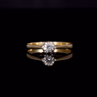 360° view of The Vintage 1986 Solitaire Brilliant Cut Diamond Sparkle Ring