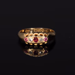 360° view of The Antique 1918 Ruby and Eight Cut Diamond Ring