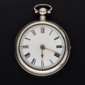 London 1894 Fusee Verge Pocket Watch