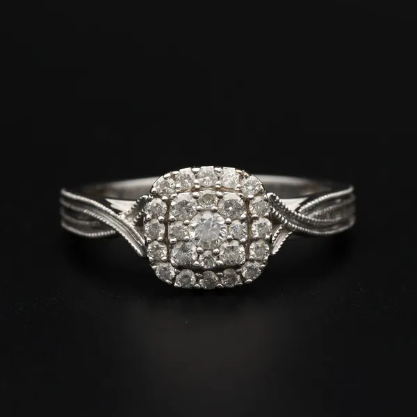 Gold 0.45ct Diamond Ring