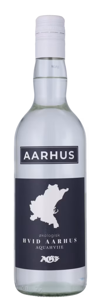 AGF AQUAHVIIE AKVAVIT ØKO 40% Snaps Bornholm Dild og kommen akvavit