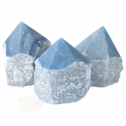 Blauwe kwarts generator punten - Edelstenen Webwinkel - Webshop Danielle Forrer