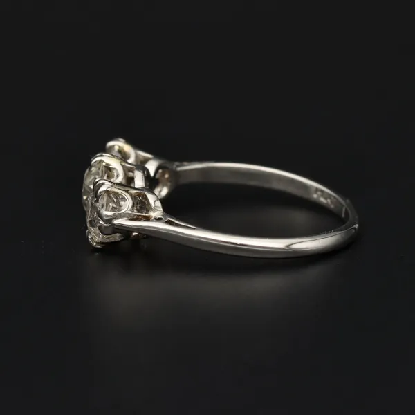 Platinum Three Stone Diamond Ring