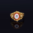 360° view of The Antique Fly Micro Mosaic Ring