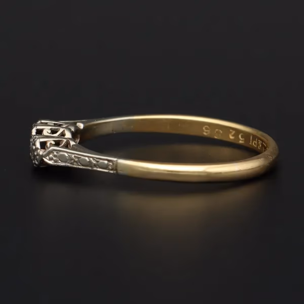 18ct Diamond Platinum Ring