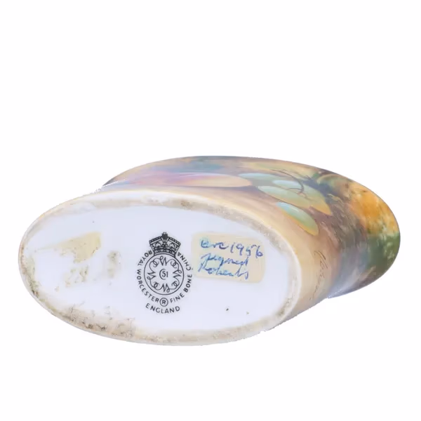 Royal Worcester Signed Pot