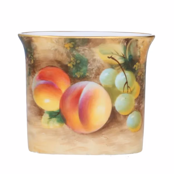 Royal Worcester Signed Pot