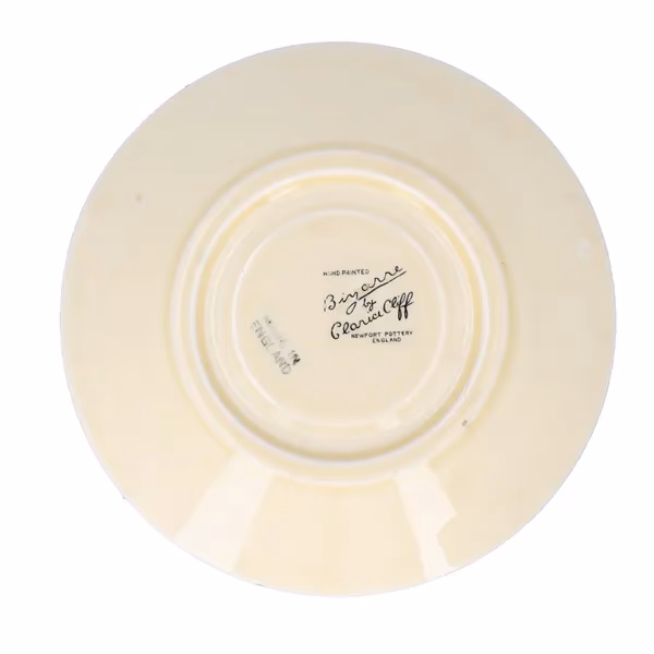 Clarice Cliff Oasis Conical Cup and Saucer