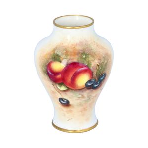 Worcester Miniature Baluster Vase