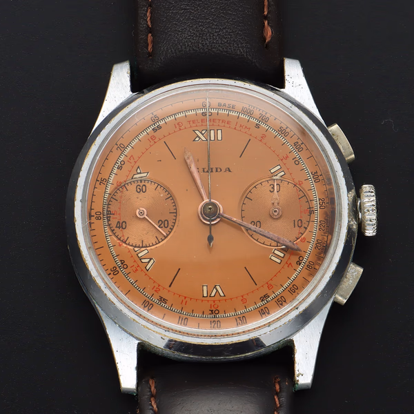 Vintage Elida Centre Second Chronograph