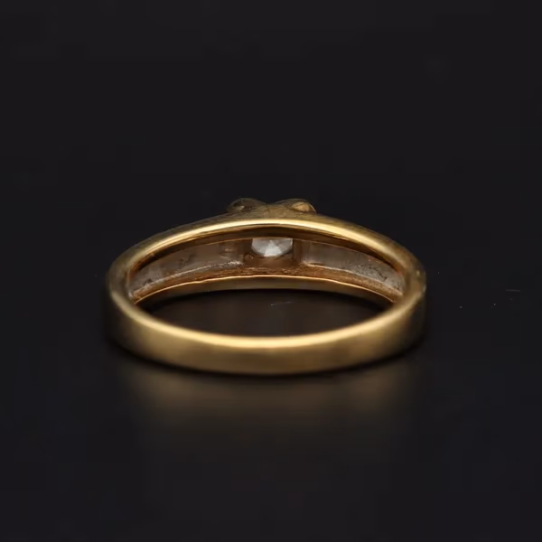 18ct Gold Brilliant Cut Diamond Ring