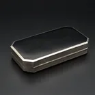 Art Deco Silver Enamel Minauderie
