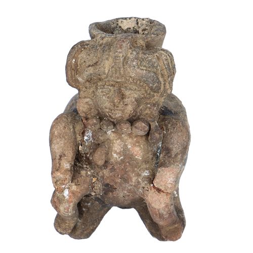 Pre Columbian Mayan Civilisation Clay Vessel image-1