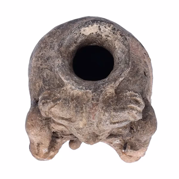 Pre Columbian Mayan Civilisation Clay Vessel