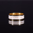 360° view of The Antique 1795 Georgian Enamelled Mourning Ring