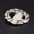 Vintage Georg Jensen Sterling Silver Bird Design Brooch
