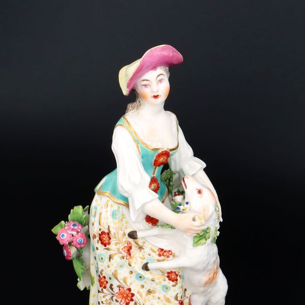Derby Figures of Shepherd and Shepherdess