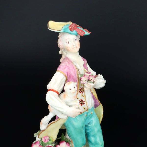 Derby Figures of Shepherd and Shepherdess