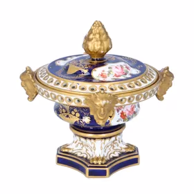 20th Century Royal Crown Derby Potpourri Urn
