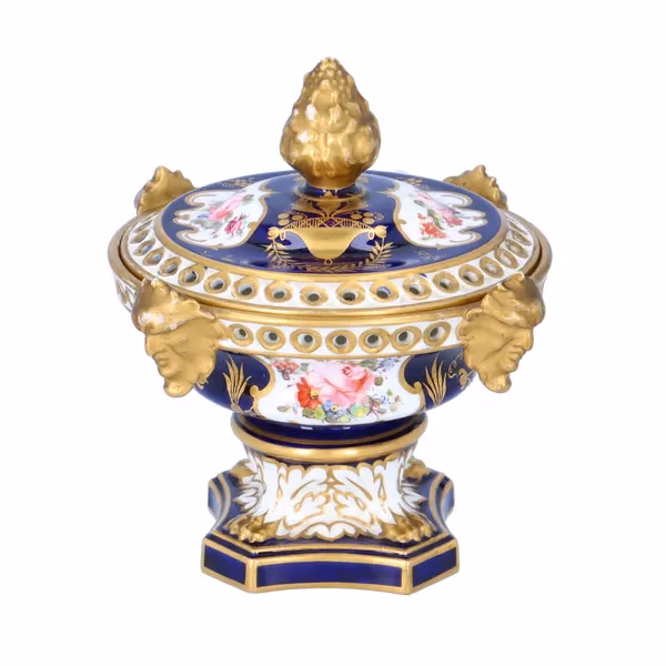 20th Century Royal Crown Derby Potpourri Urn