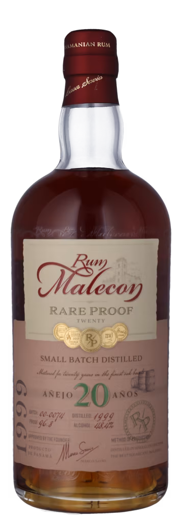 MALECON RAREPROOF 20YO 48,4% Savio s.r.l. Rum
