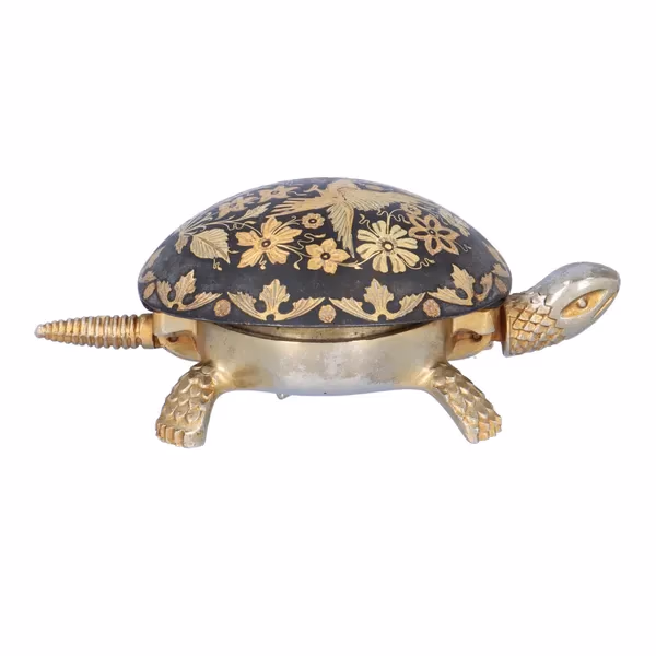 Antique Novelty Tortoise Butlers Bell