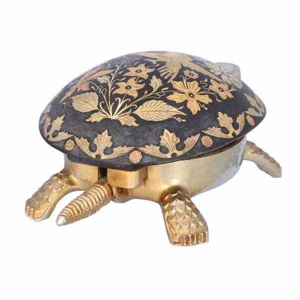 Antique Novelty Tortoise Butlers Bell