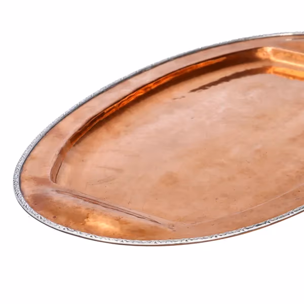 Rare Oval Copper Tray