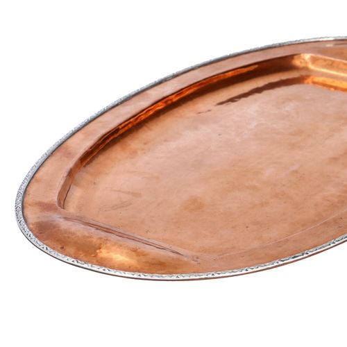 Rare Oval Copper Tray image-3