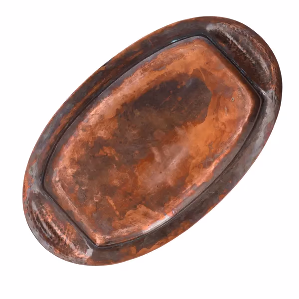 Rare Oval Copper Tray
