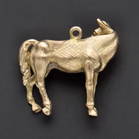 9ct Yellow Gold Horse Charm