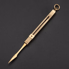 9ct Gold Toothpick