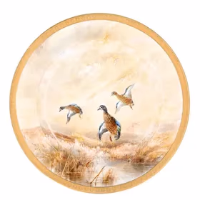 Early 20th Century Royal Doulton Plate By J.Birbeck Snr