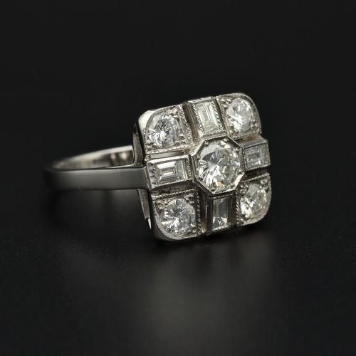 Platinum Diamond Ring image-1