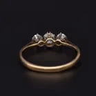 18ct Yellow Gold 3 Stone Diamond Ring