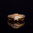 360° view of The Antique Old Swiss Cut Diamond Solitaire Ring