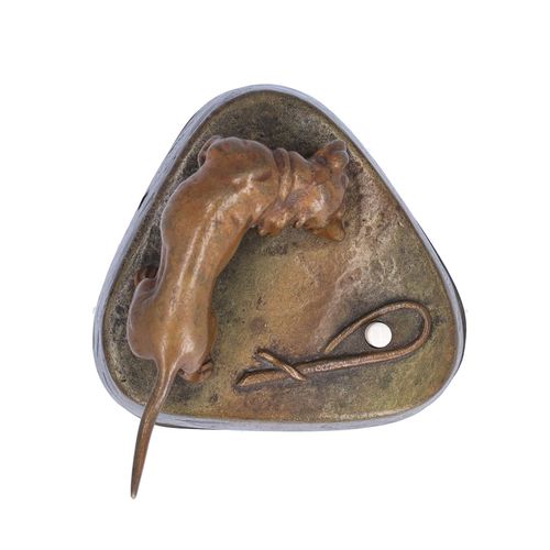 Bronze Dachshund Bell Push image-3