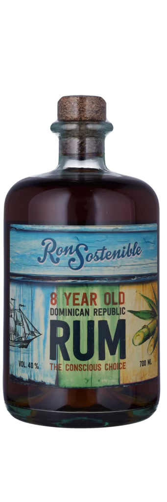 RON SOSTENIBLE 8YO (Standard) 40% A Clean Spirit